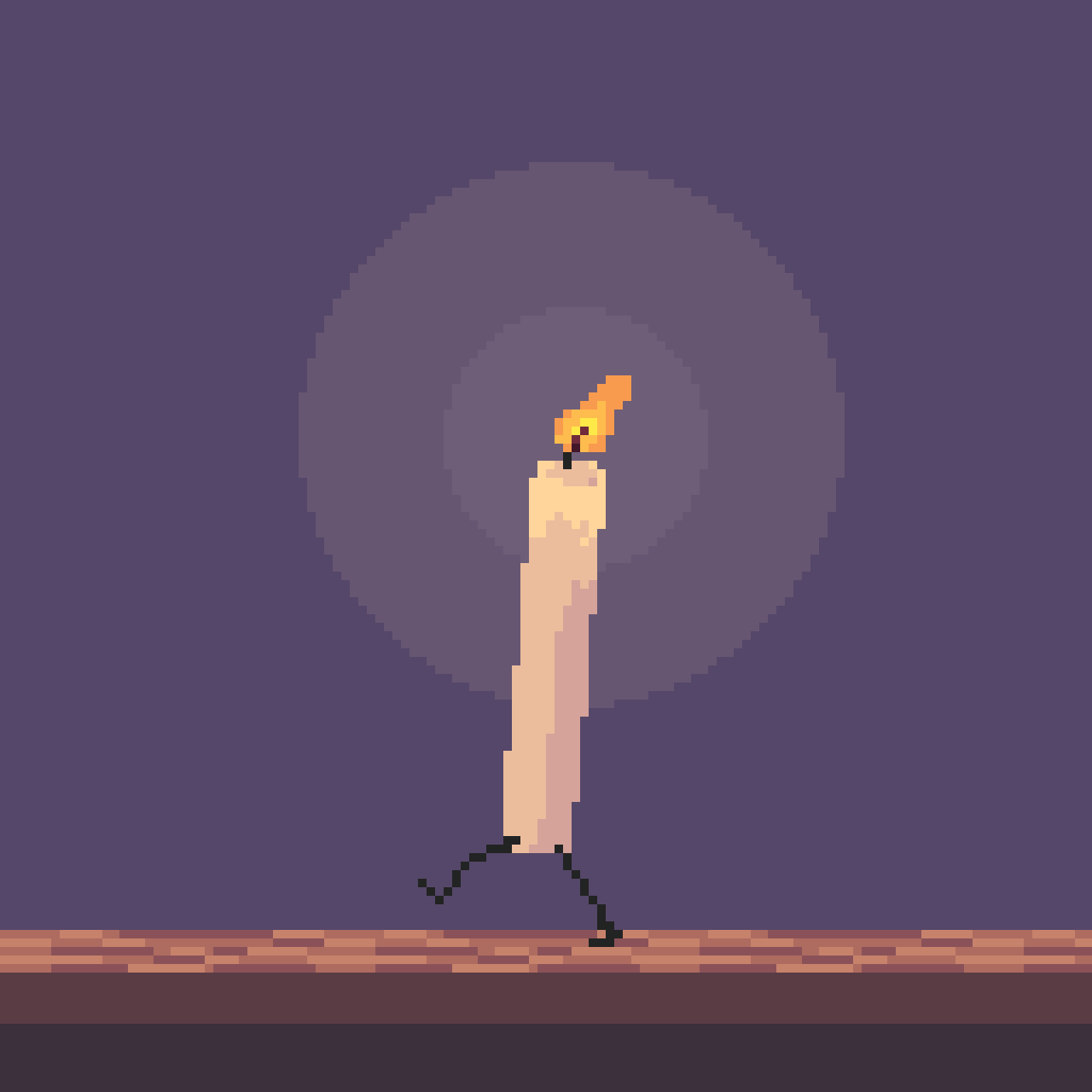 Walking Candle